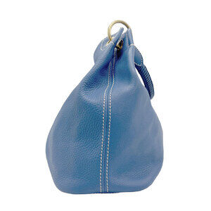 Prada Hobo Bag blue Vitello Daino Shoulder